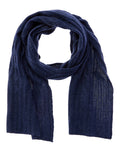 Hannah Rose Wide Cable Cashmere Scarf