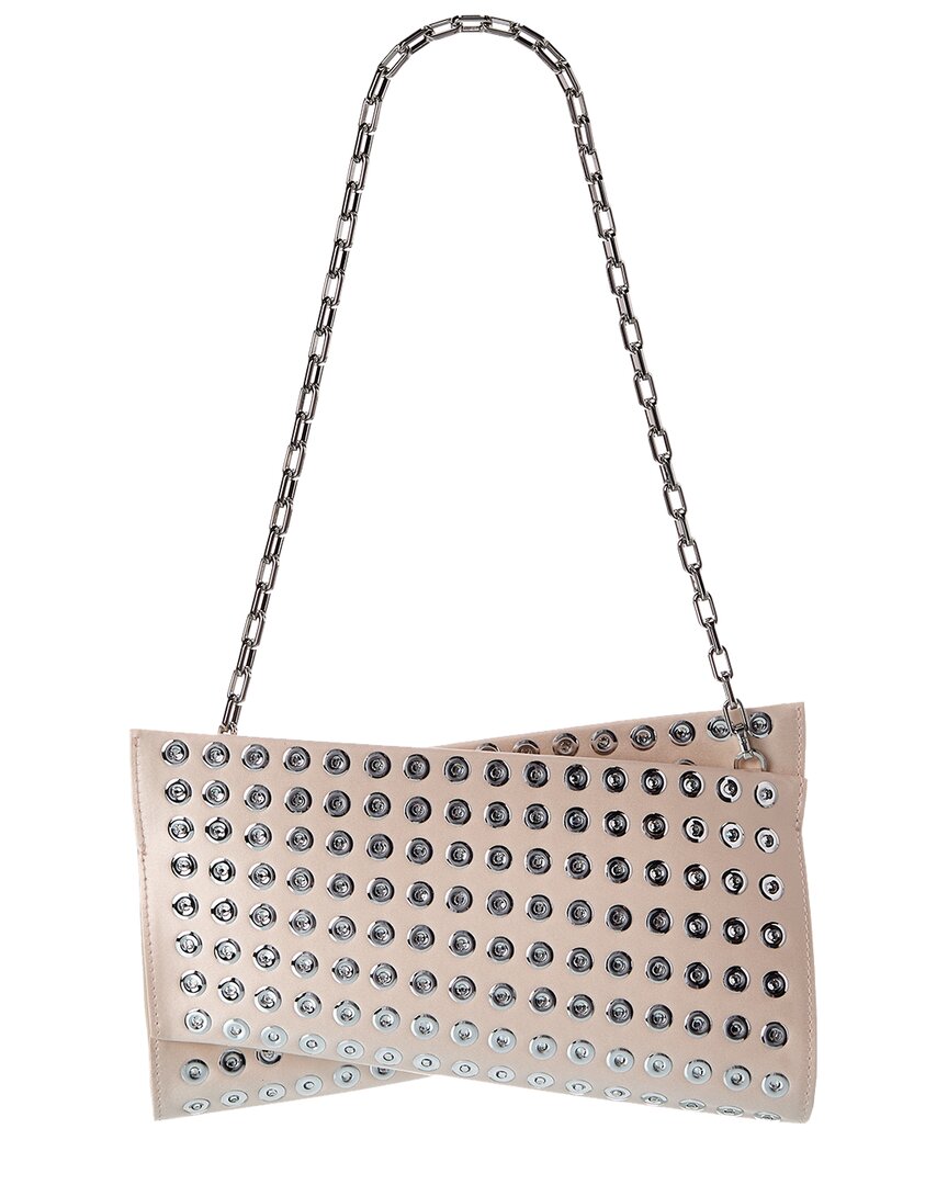 Christian Louboutin Loubitwist Satin Clutch