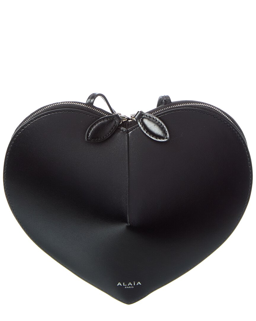 Alaia Le Couer Leather Shoulder Bag