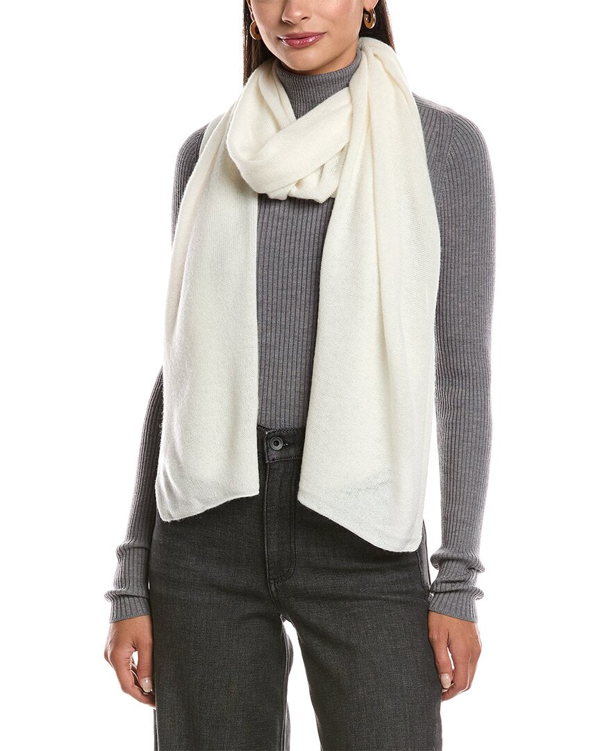 Phenix Featherweight Solid Cashmere Scarf