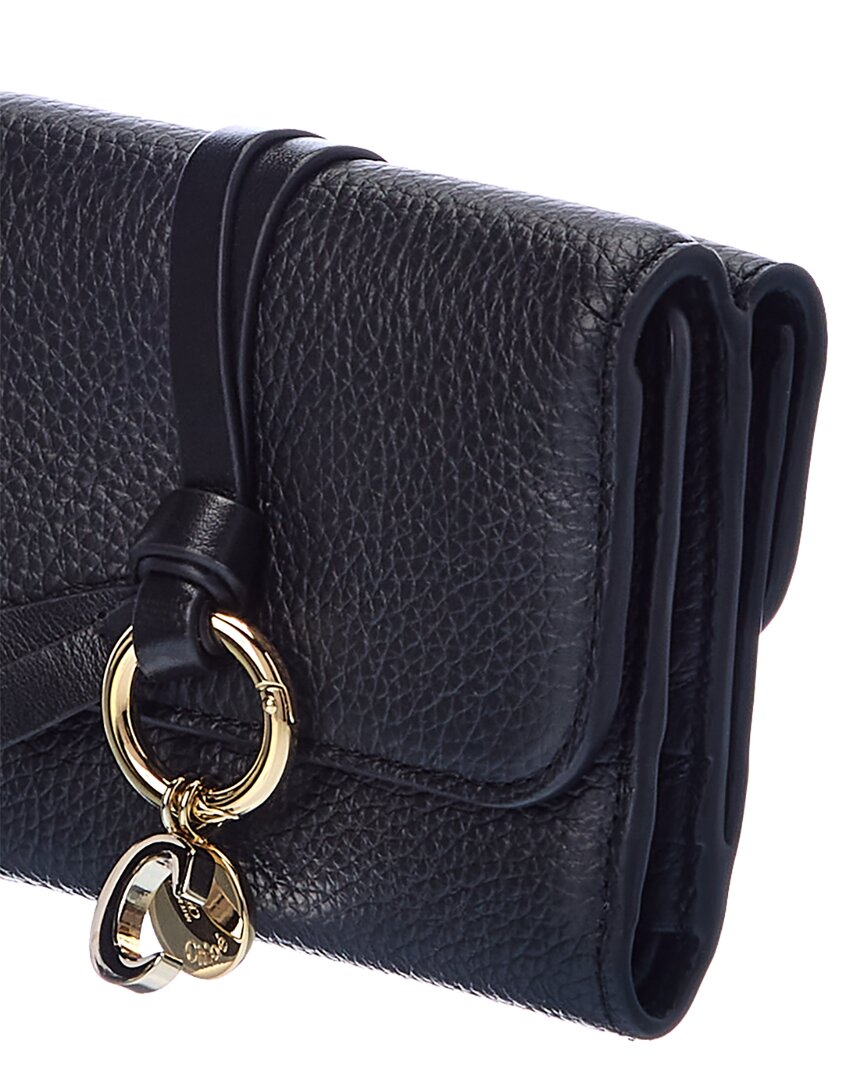 Chloé Alphabet Leather French Wallet