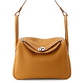 HERMES Lindy Natural Sable Taurillon Clemence Size 26