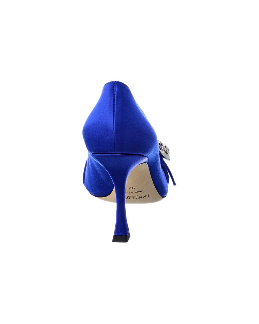 Jimmy Choo Melva 90 Satin Pump
