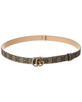 Gucci Gg Marmont Thin Leather Belt
