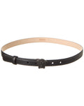Versace Medusa Crystal Leather Belt Black