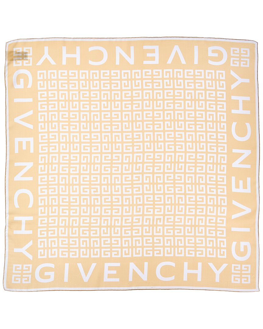 Givenchy 4G Small Square Silk Scarf