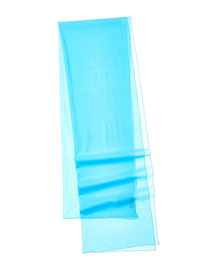 Dolce & Gabbana Chiffon Silk-Blend Scarf