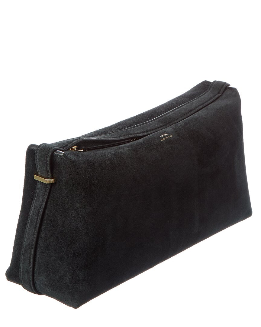 Toteme Belted Suede Clutch