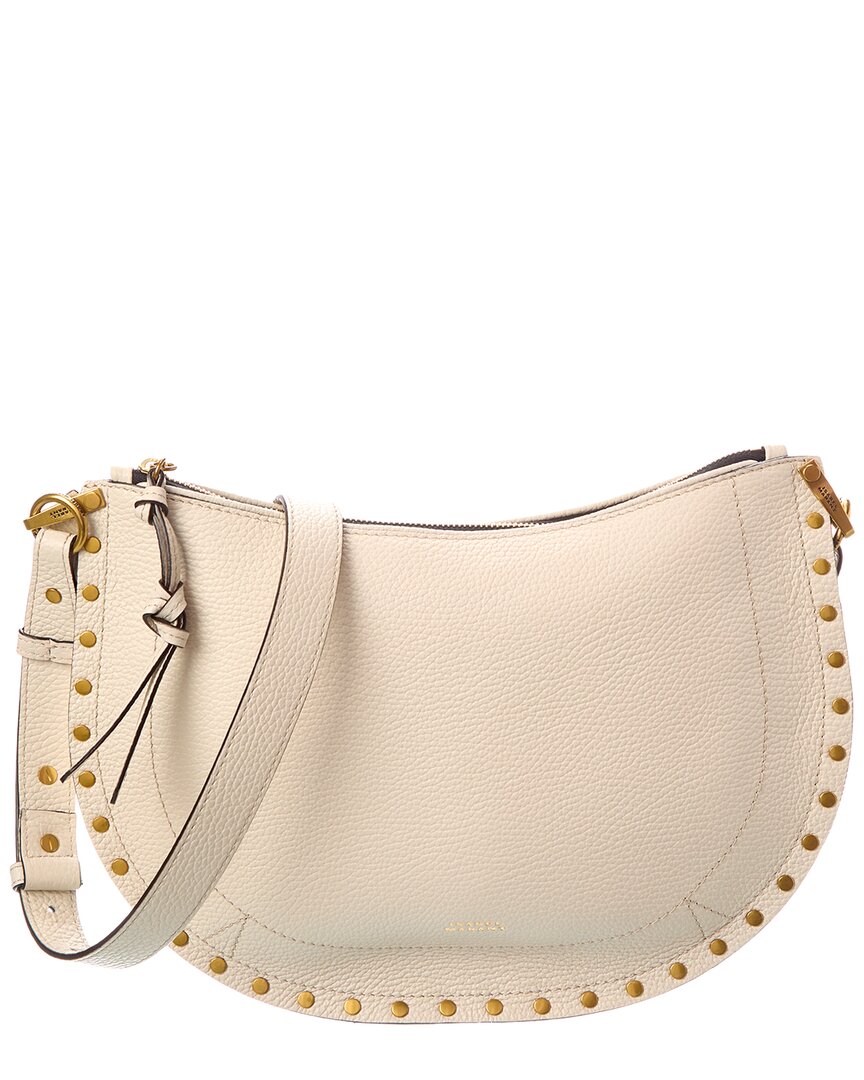 Isabel Marant Oskan Soft Zip Leather Shoulder Bag