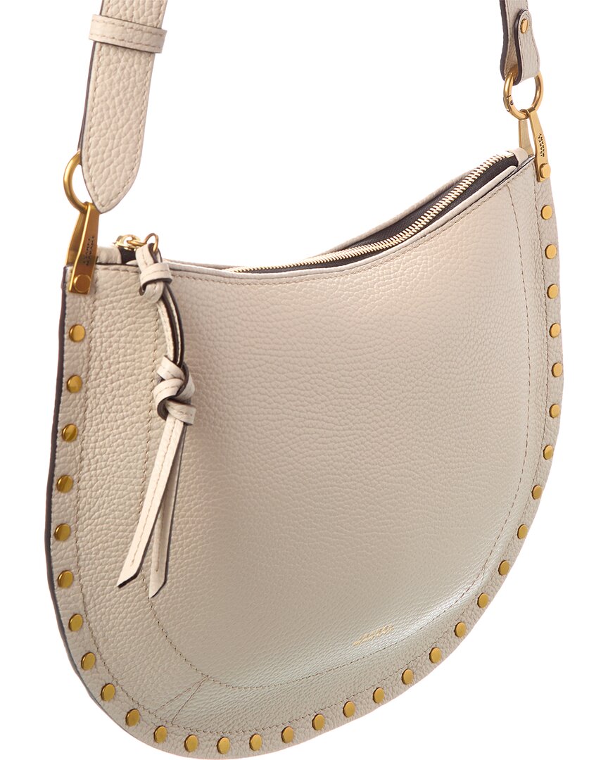 Isabel Marant Oskan Soft Zip Leather Shoulder Bag