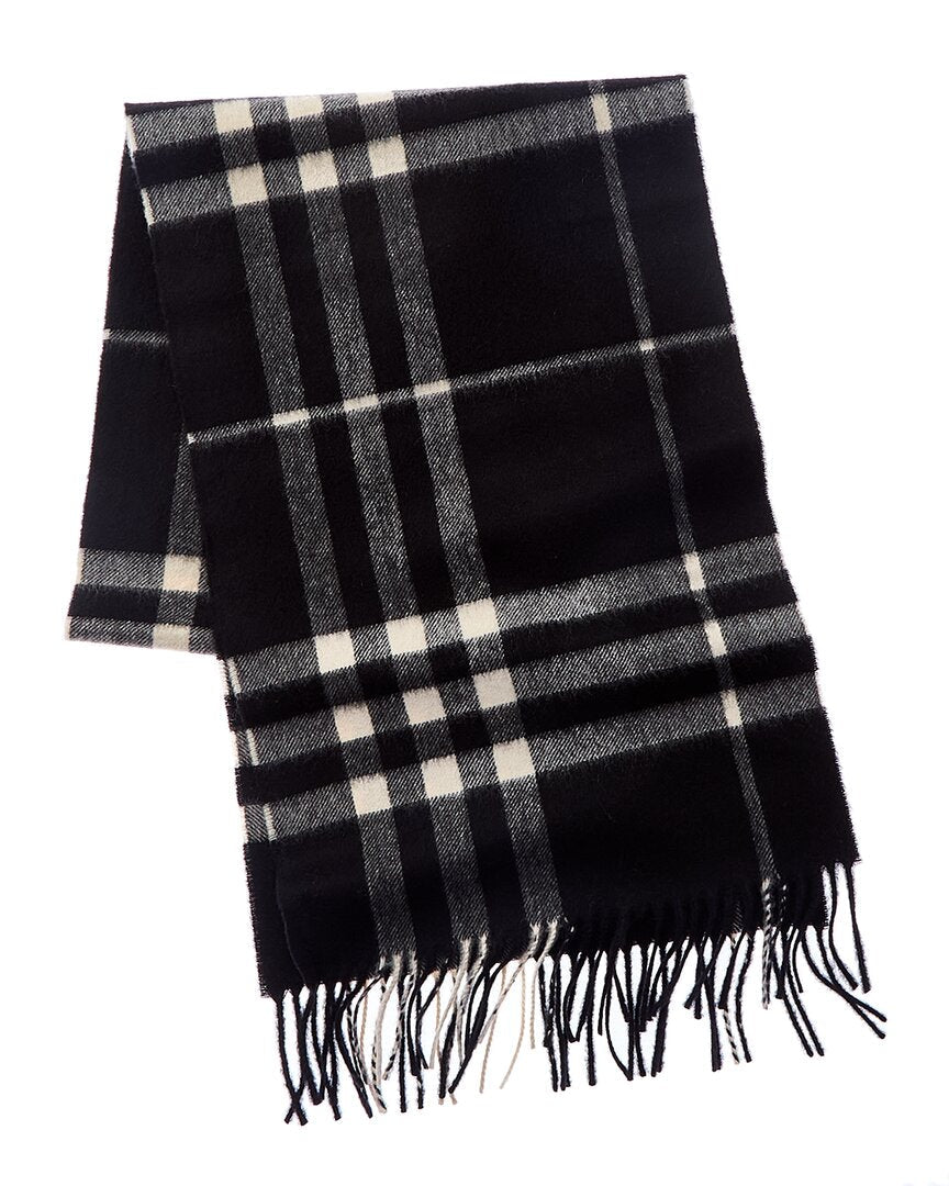 Burberry Check Cashmere Scarf