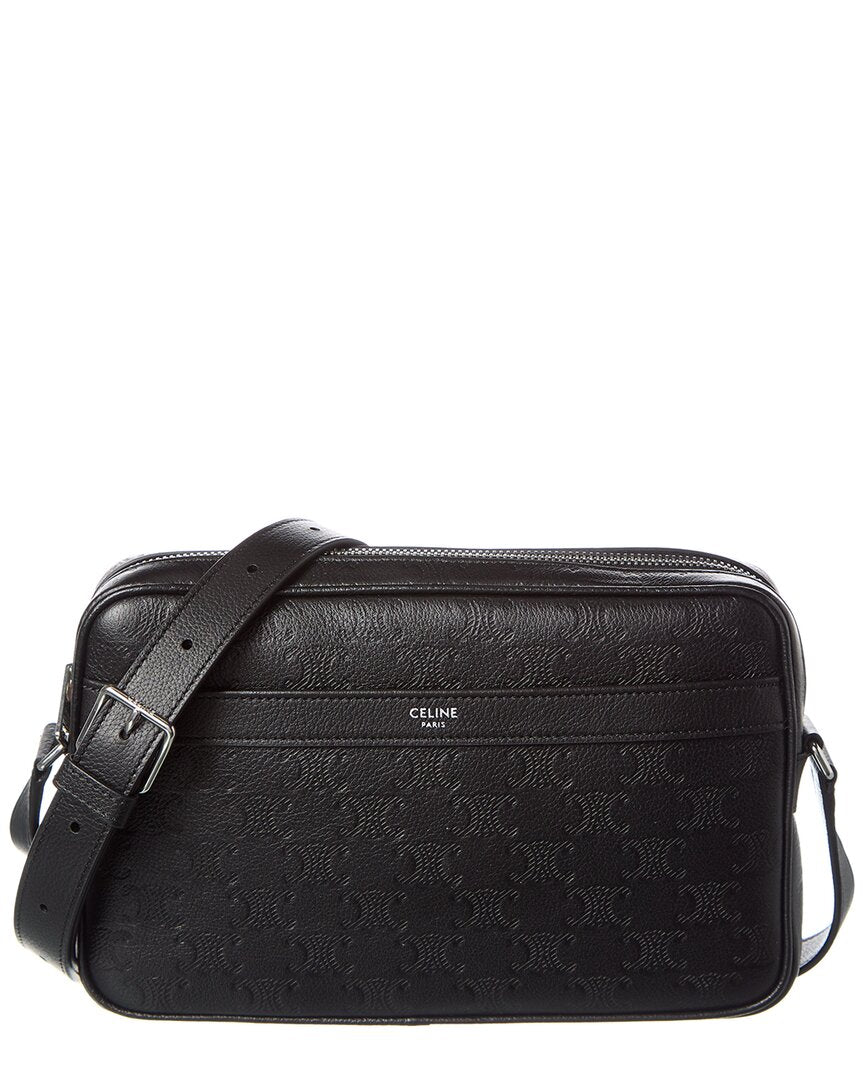 Celine Medium Triomphe Leather Crossbody