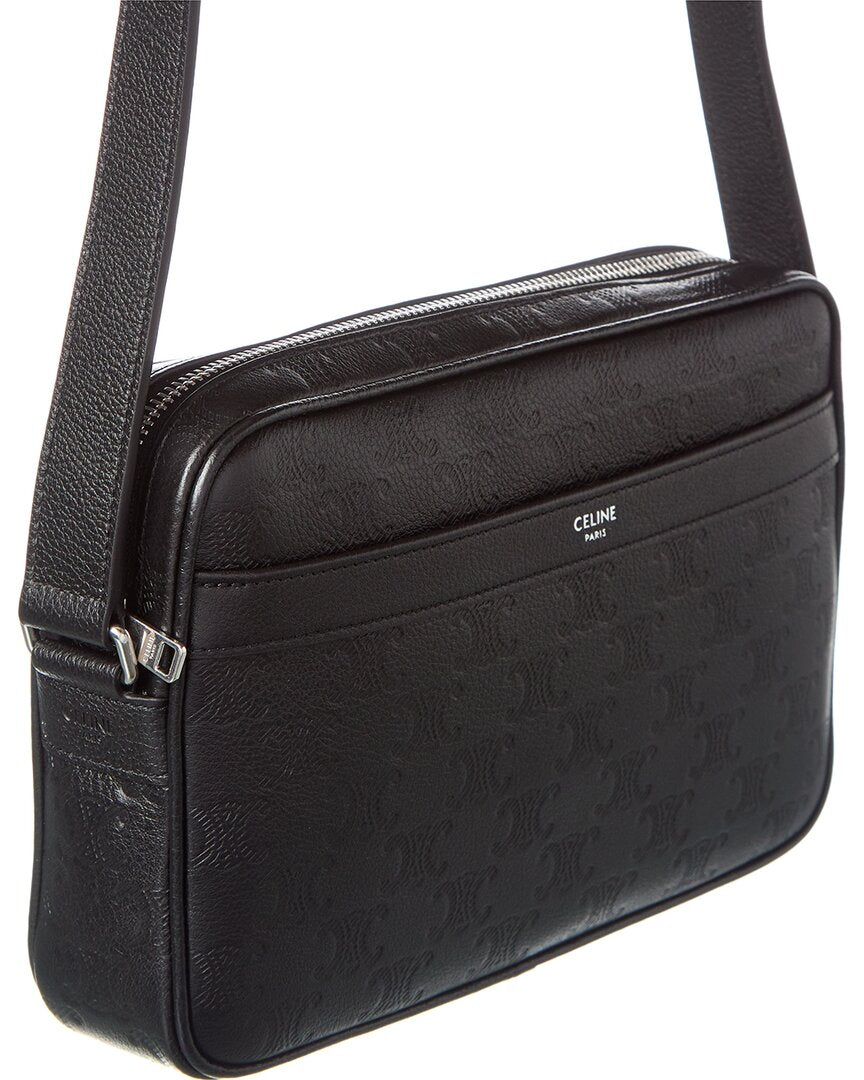 Celine Medium Triomphe Leather Crossbody