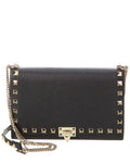 Valentino Rockstud Grainy Leather Crossbody