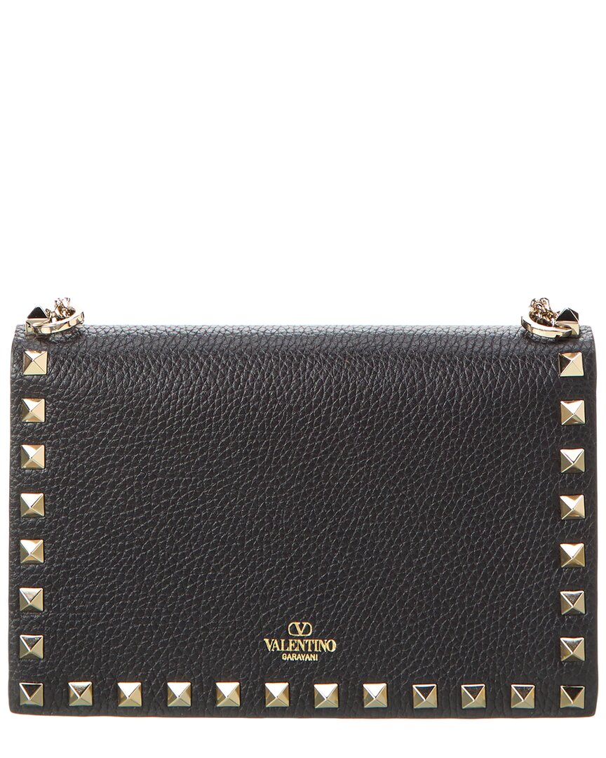Valentino Rockstud Grainy Leather Crossbody