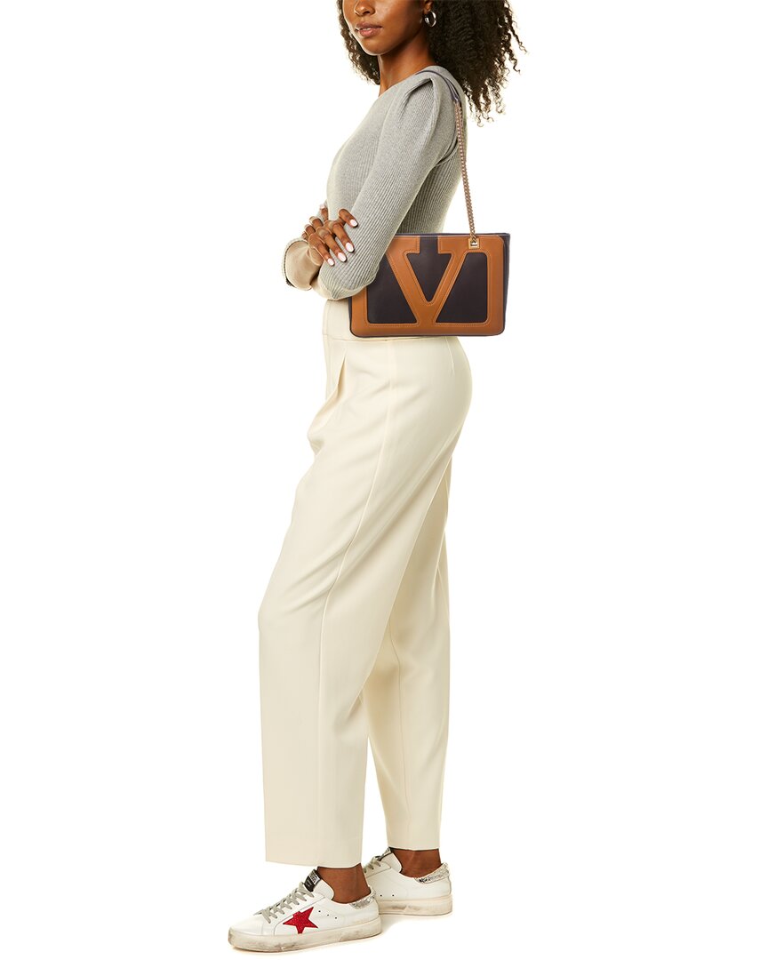 Valentino Viva Small Leather Shoulder Bag