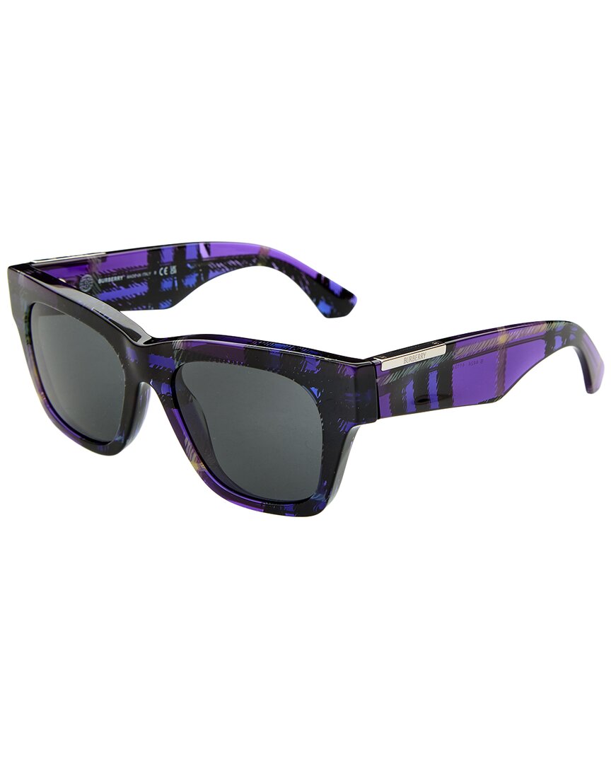 Burberry Women's World Of Check 52Mm Sunglasses
