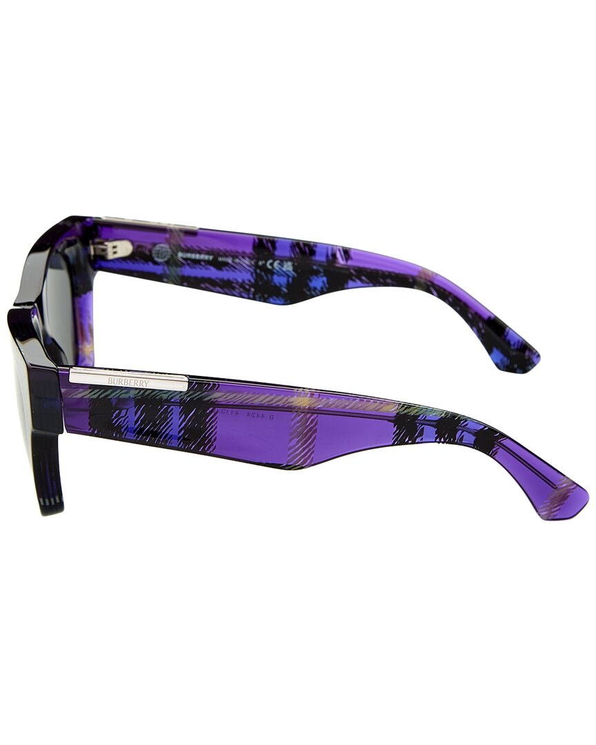 Burberry Women's World Of Check 52Mm Sunglasses