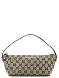 039 1103 Beige Black GG Boat Pochette