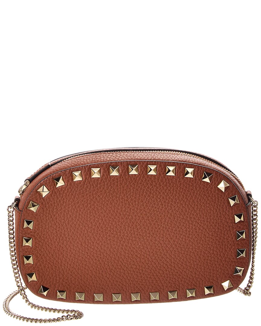 Valentino Rockstud Mini Grainy Leather Crossbody