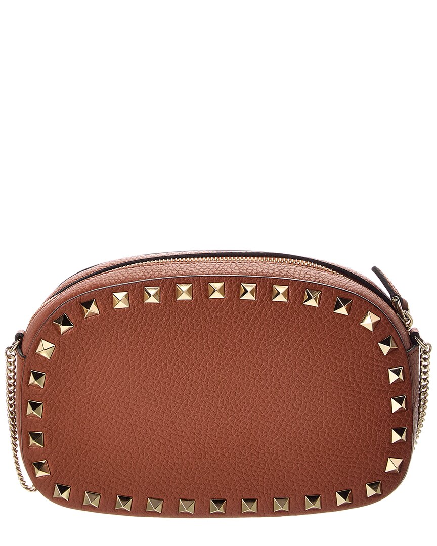 Valentino Rockstud Mini Grainy Leather Crossbody