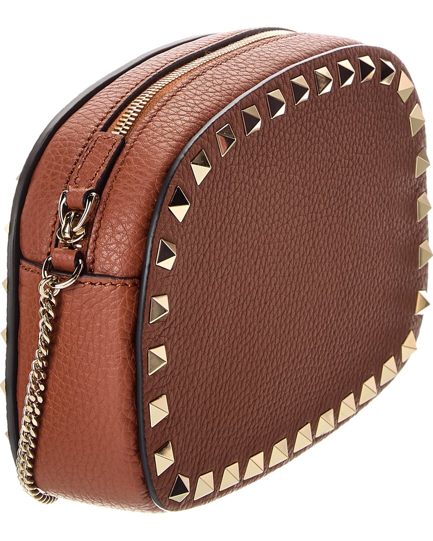 Valentino Rockstud Mini Grainy Leather Crossbody
