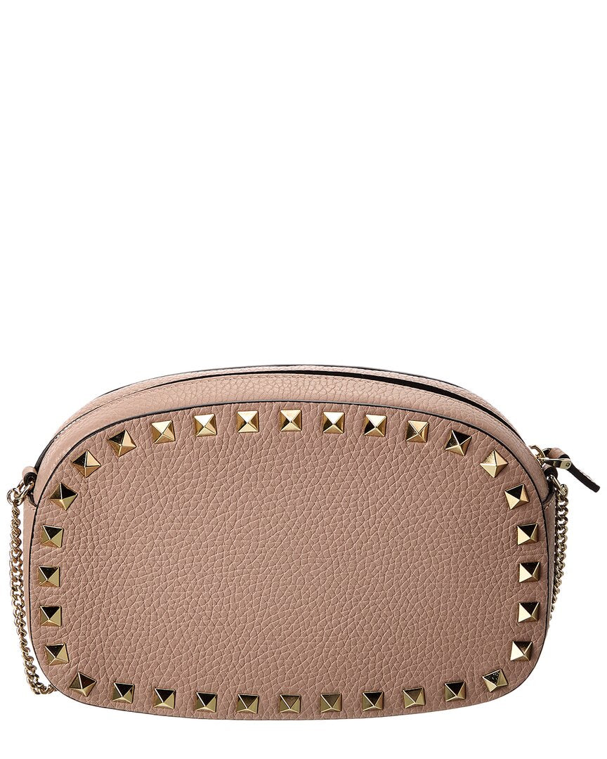 Valentino Rockstud Mini Grainy Leather Crossbody