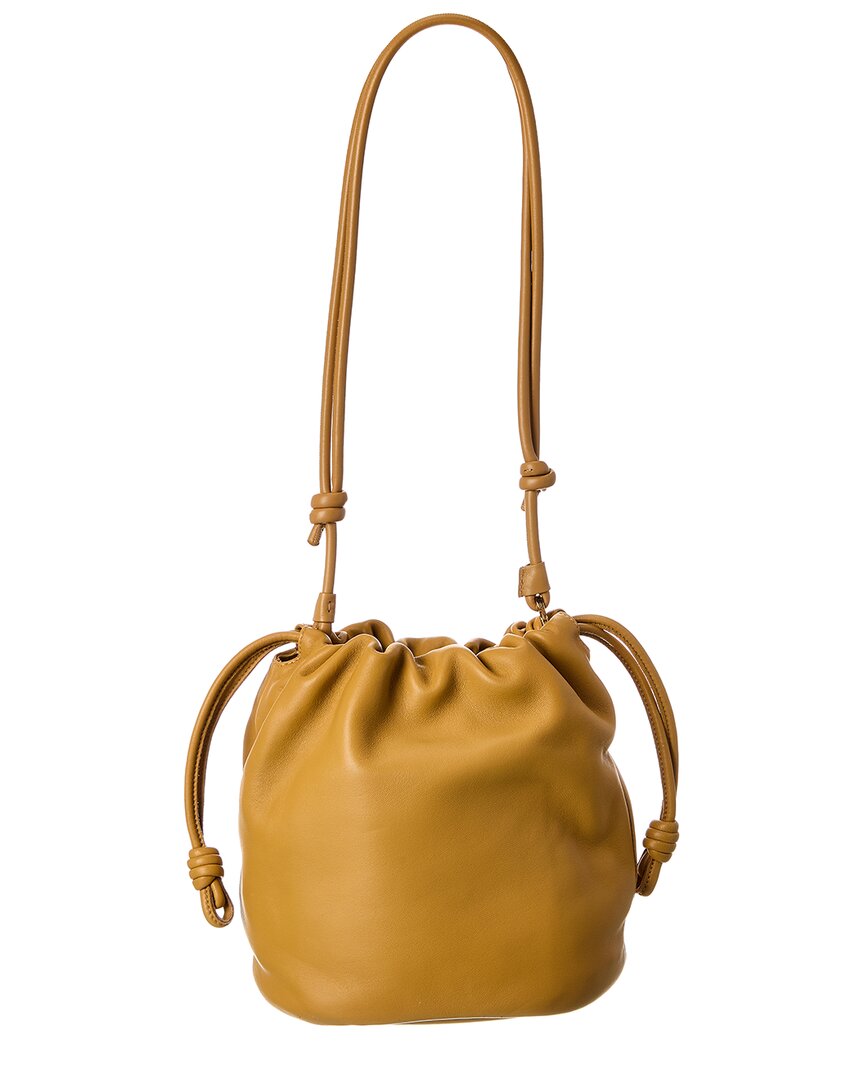 Loewe Flamenco Leather Bucket Bag