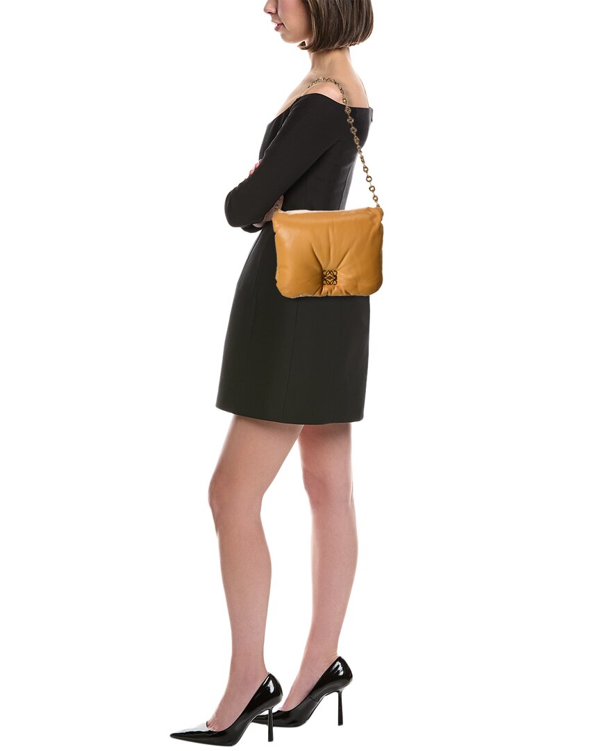 Loewe Goya Puffer Leather Shoulder Bag