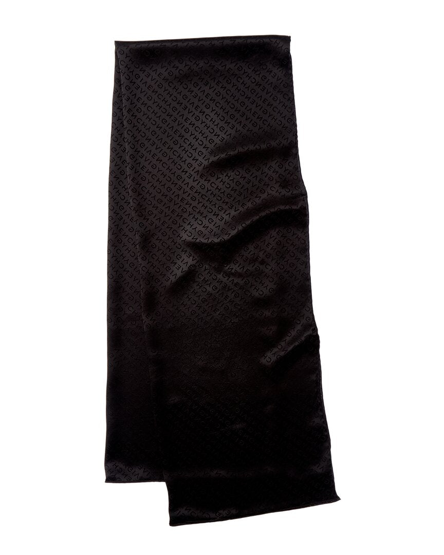 Givenchy Logo Silk Scarf