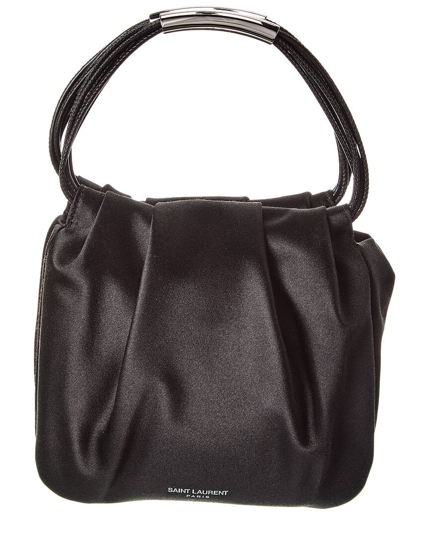 Saint Laurent Mini Satin Clutch