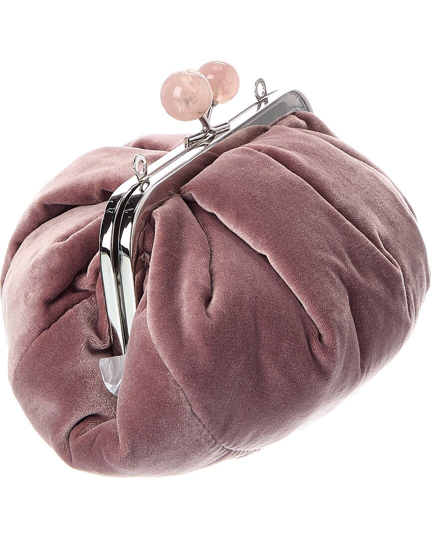 Weekend Max Mara Weekend Max Mara Vespa Velvet Clutch
