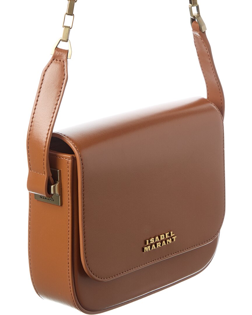 Isabel Marant Lizza Small Leather Shoulder Bag