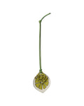 Loewe Lime Leather Charm