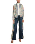 Etro Logo Silk-Blend Shawl