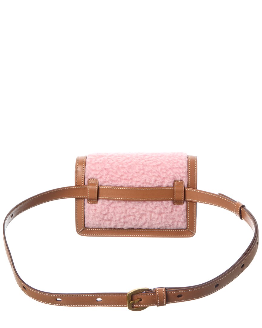 Tod’S Leather & Wool Belt Bag