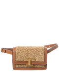 Tod’S Leather & Wool Belt Bag