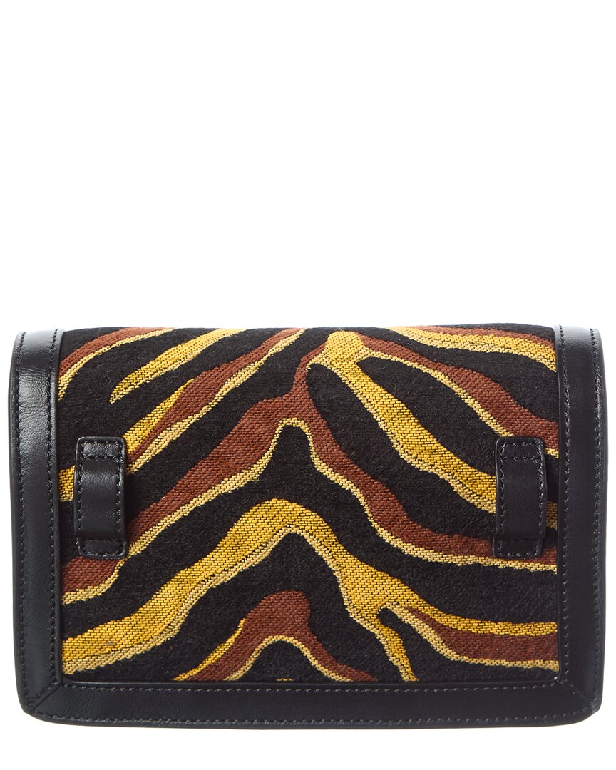 Tod’S Leather & Canvas Belt Bag