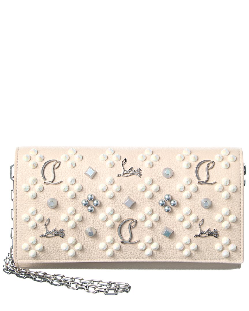 Christian Louboutin Paloma Leather Wallet On Chain