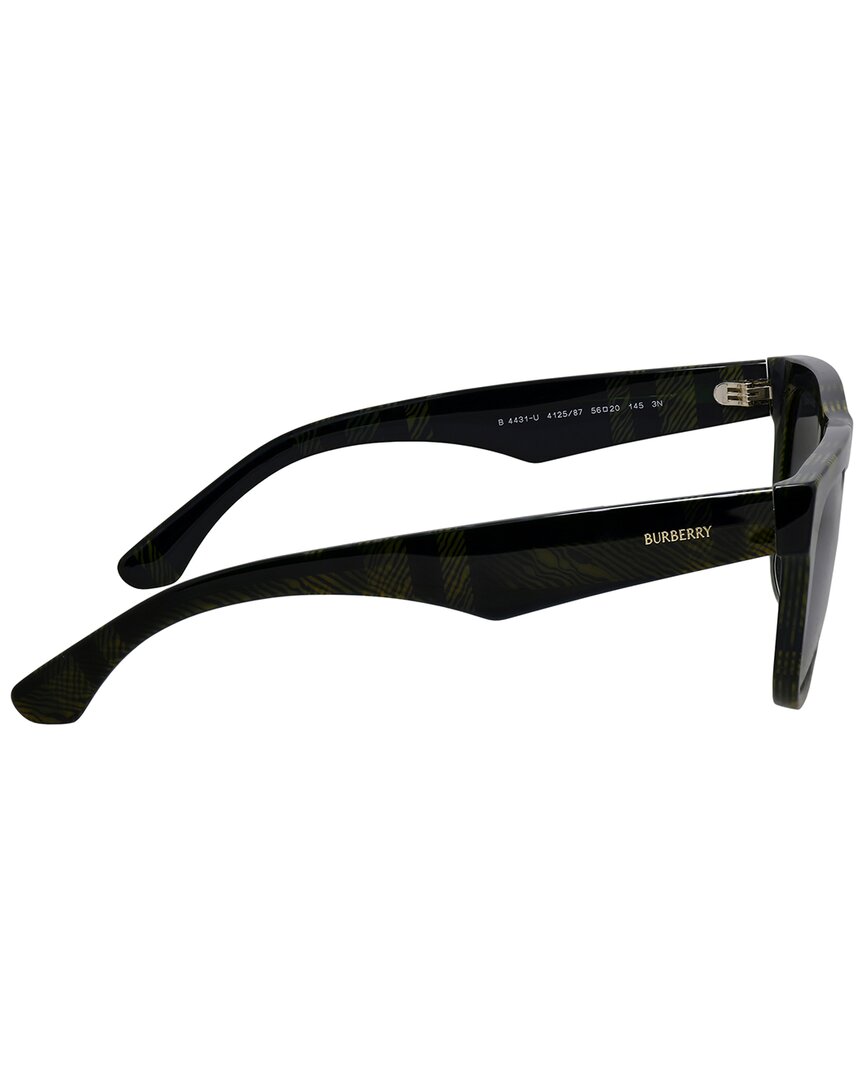 Burberry Men's Be4431u 56Mm Sunglasses