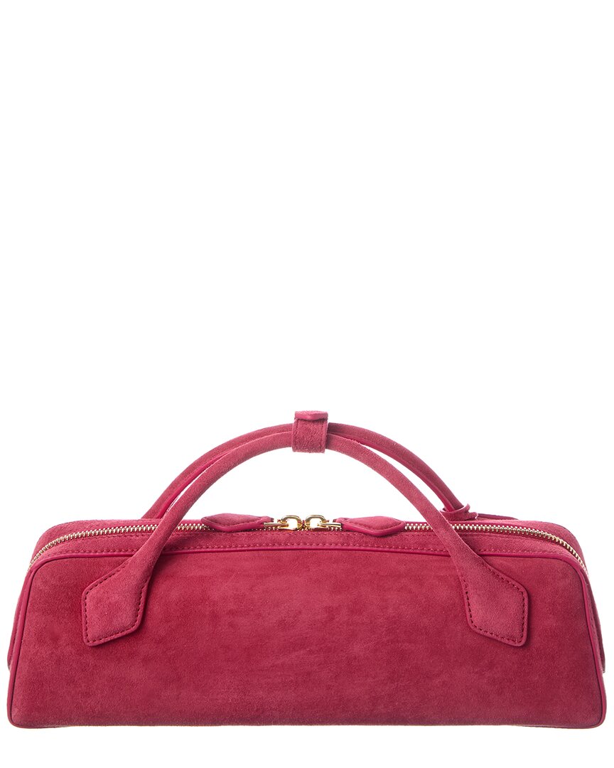 Alaïa Le Teckel Suede Clutch
