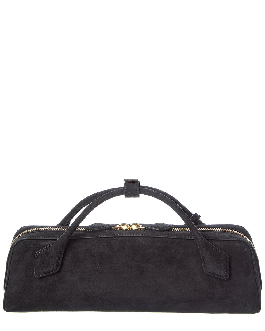 Alaïa Le Teckel Suede Clutch
