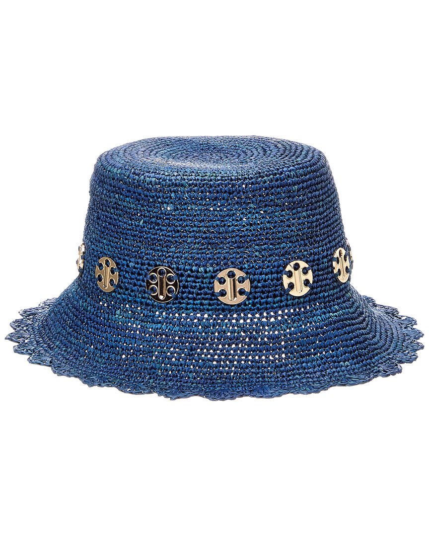 Bruno Magli Crochet Bucket Hat
