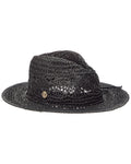 Bruno Magli Crochet Raffia Rancher Hat