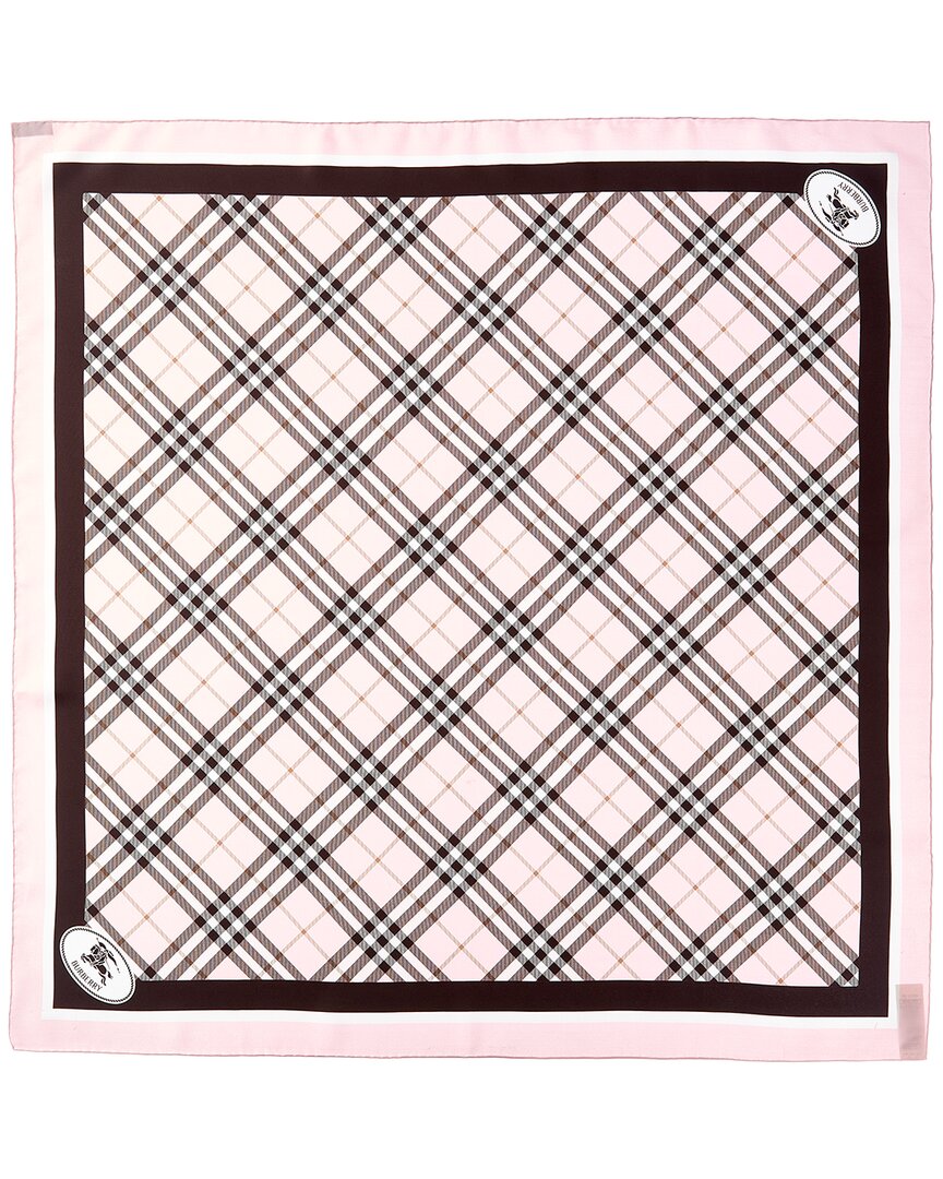 Burberry Check Silk Scarf