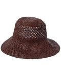Bruno Magli Floppy Packable Crochet Sun Hat