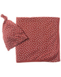 Quincy Mae Bamboo Swaddle & Knotted Hat