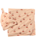 Quincy Mae Bamboo Swaddle & Knotted Hat