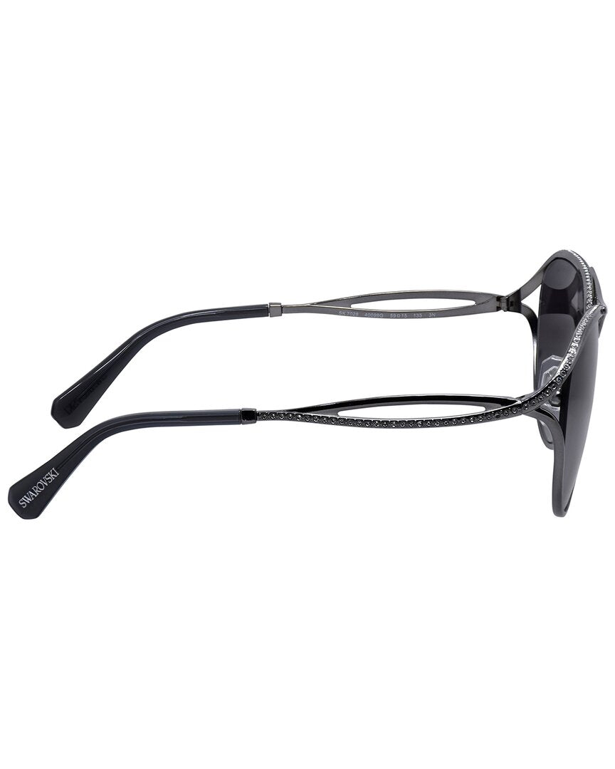 Swarovski Women's Sk7028 59Mm Sunglasses