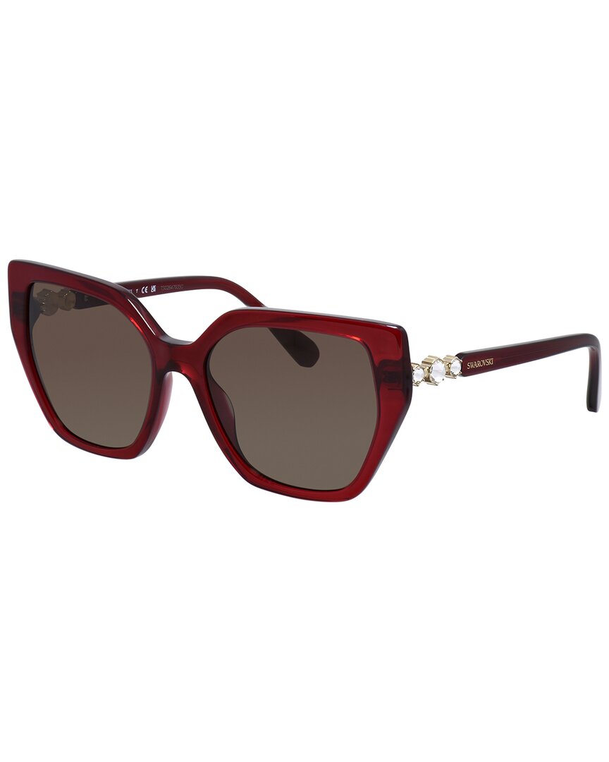 Swarovski Women's Sk6016 56Mm Sunglasses